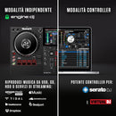 Numark MIXSTREAM PRO+ Controller Dj 2Deck WiFi integrato Touch screen da 7" Nero