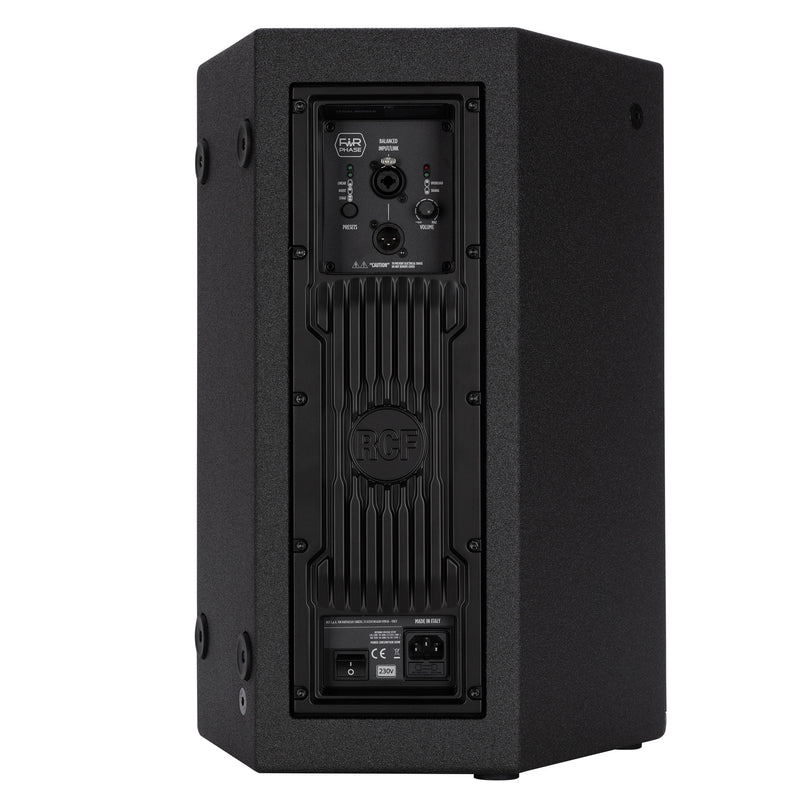 RCF NX 910-A Cassa Speaker Diffusore Attivo da 10" da 2100w e 130db SPL, Nero