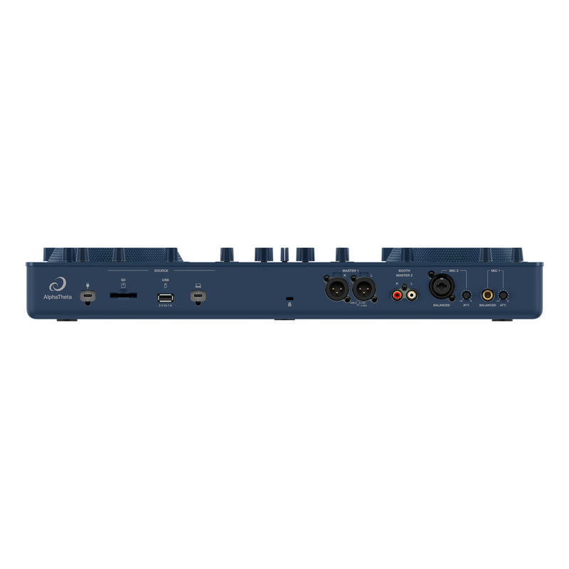 AlphaTheta OMNIS-DUO Sistema All In One Controller Dj 2Deck DTouch Bluetooth Bat