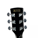 Ibanez PF15ECE-BK BLACK Chitarra Elettroacustica Cutaway, Nero