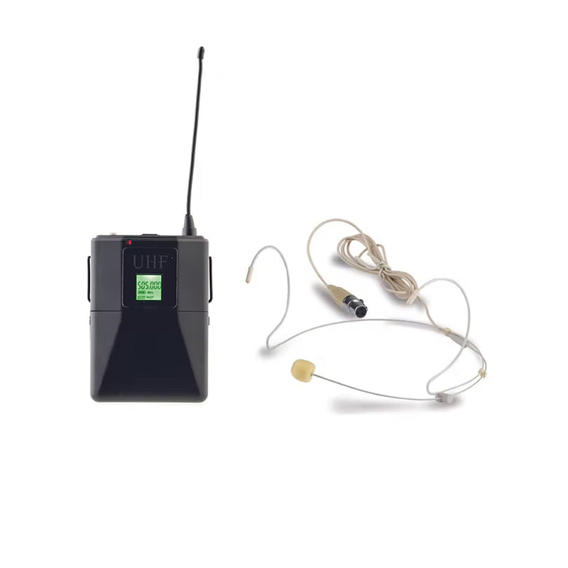 Audiodesign PMU 2211BP Sistema Mic Wireless con Archetto UHF F: 480 - 530 MHz