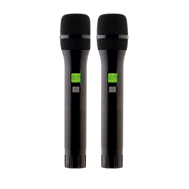 Audiodesign PMU 2212 Sistema Microfonico Wireless a 2 Palmari F.: 480-530 MHz