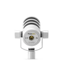 Rode PODMIC-W Microfono Dinamico Cardioide x Podcast live canto parlato, Bianco