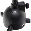 Proel RSM180 Coppia asta per microfono treppiede snodo a giraffa nylon x karaoke