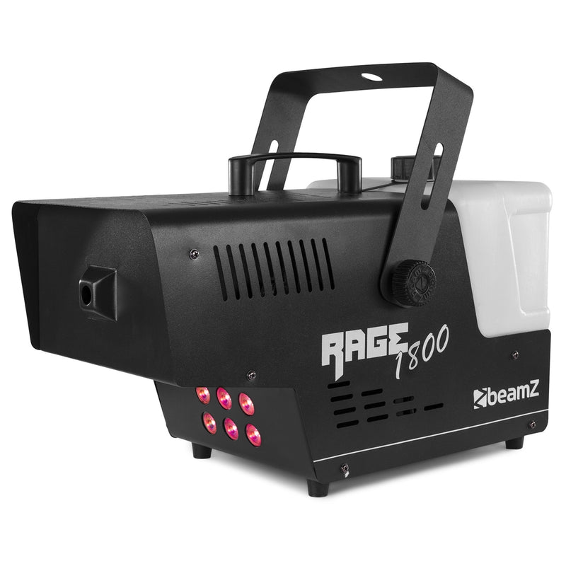 BeamZ Rage 1800LED Macchina del Fumo con Led 4 in 1 da 1800w con telecomando