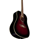 Eko Ranger 6 Red Sunburst Chitarra Acustica Entry Level, Colore Sunburst Rosso