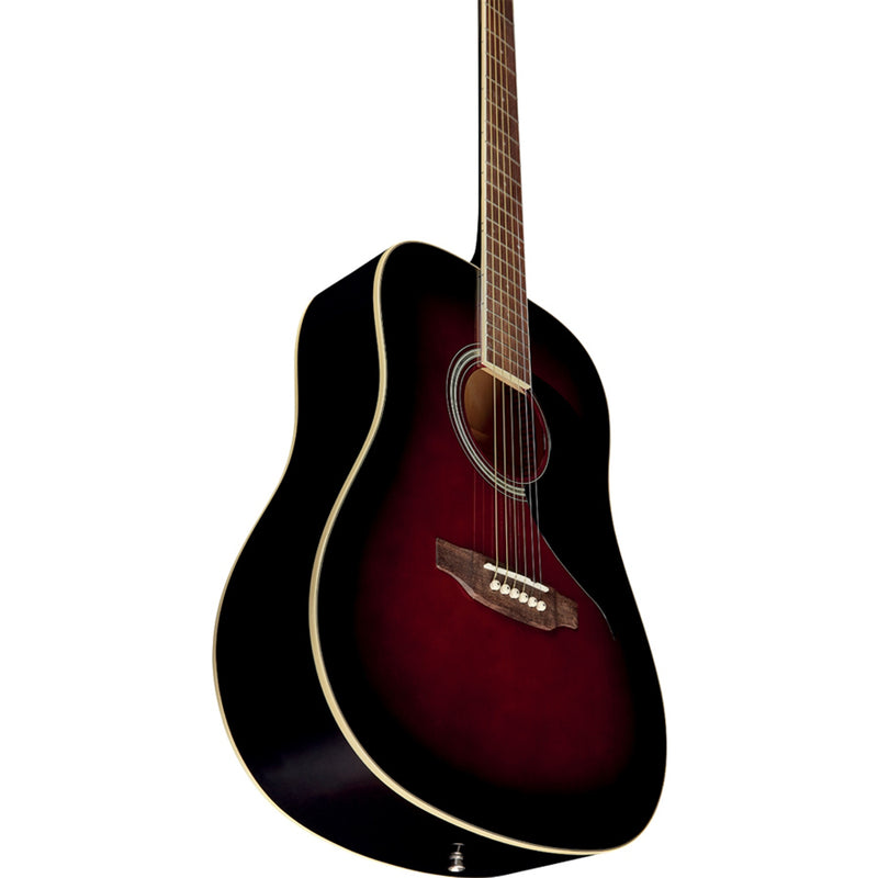 Eko Ranger 6 Red Sunburst Chitarra Acustica Entry Level, Colore Sunburst Rosso