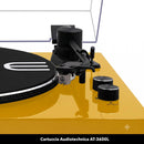 RLINE RLTN11GY Giradischi a cinghia con modulo Bluetooth, Giallo Lucido