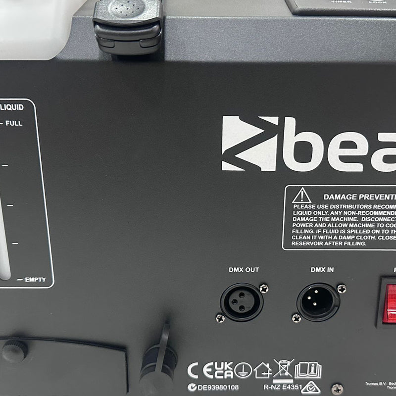 Beamz SB2000LED Smoke & Bubble Machine RGB Leds Macchina per Bolle e Fumo, RGB