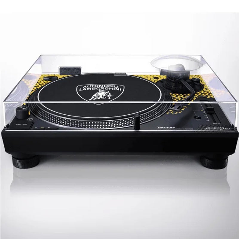 Technics SL-1210MK7B Lamborghini Giallo Giradischi Pro x Dj trazione diretta