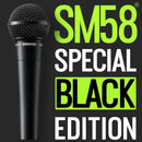 Shure SM58-BLK Special Black Edition Microfono Pro cablato Cardioide x Voce Nero