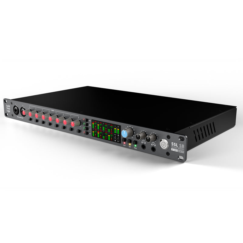 Solid State Logic SSL18 Interf. Audio HQ USB da rack con 26 ingressi / 28 uscite