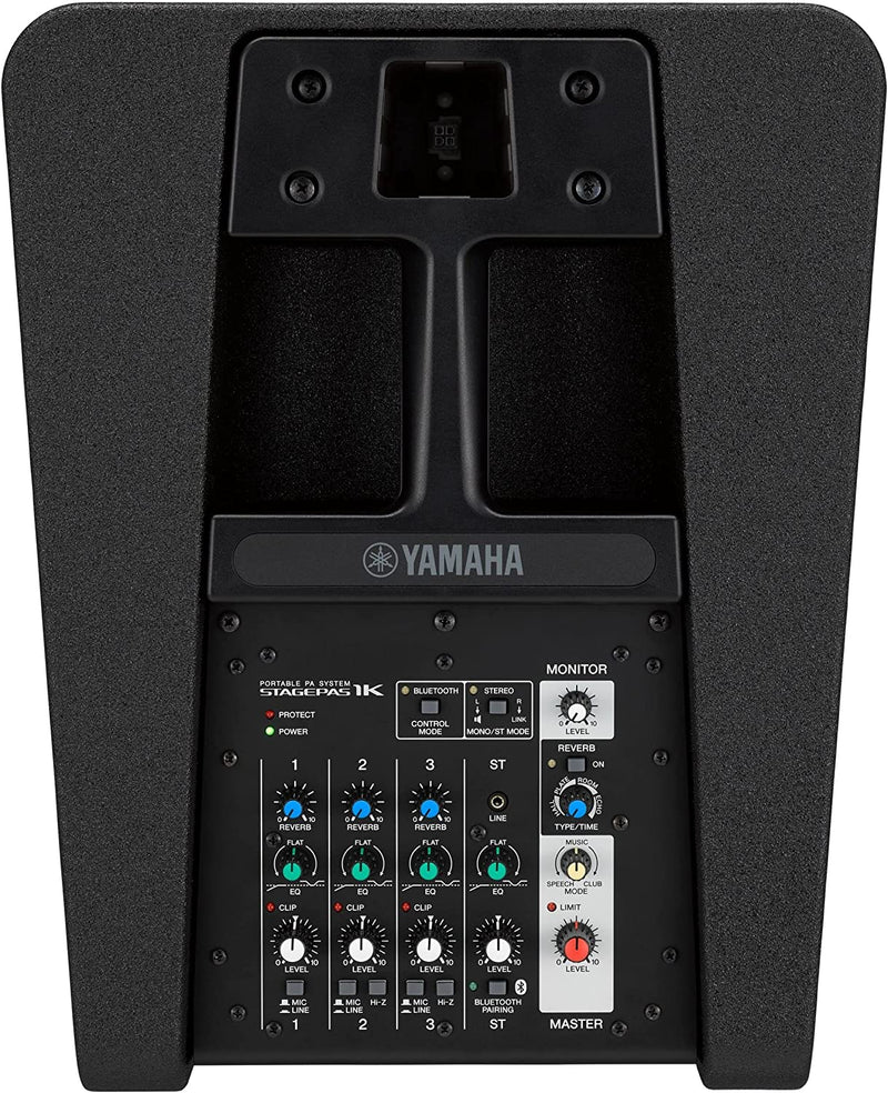 Yamaha StagePas 1K MKII Sistema Audio Completo colonna portatile Bluetooth 1100w