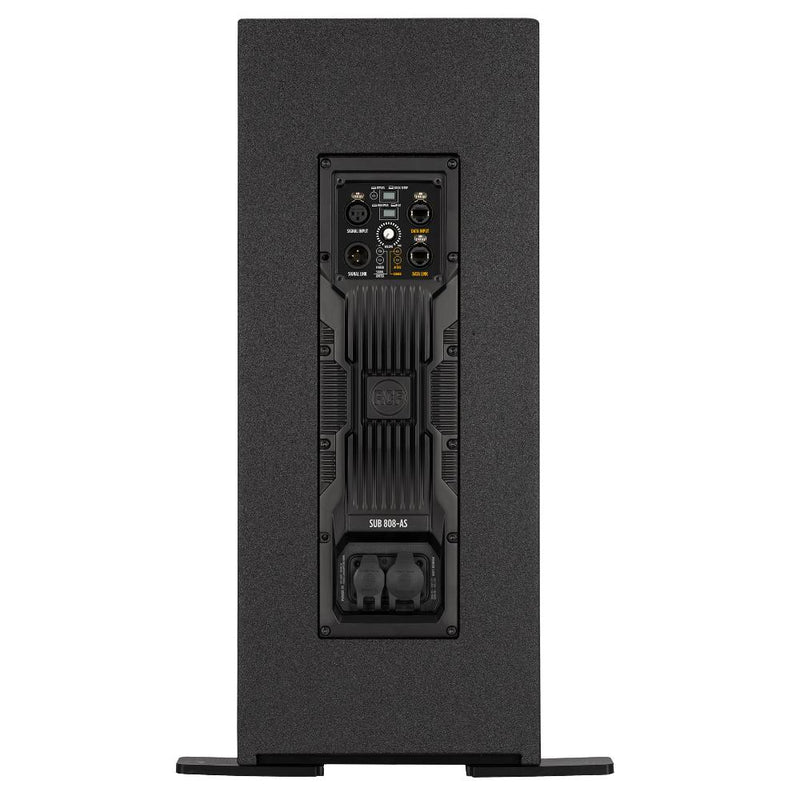 RCF SUB 808-AS Subwoofer Pro Attivo da 8" con potenza di picco di 2000w, Nero