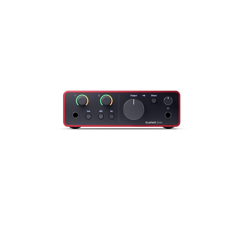 Focusrite Scarlett Solo 4gen Interfaccia audio USB professionale