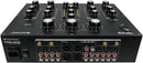 Omnitronic TRM-402 Mixer Dj rotativo 4C con isolatore di frequenza a 3 bande