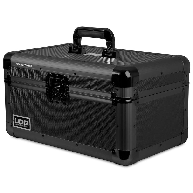 UDG U93018BL Ultimate 7" Record Case 200 Black Flightcase Borsa porta dischi