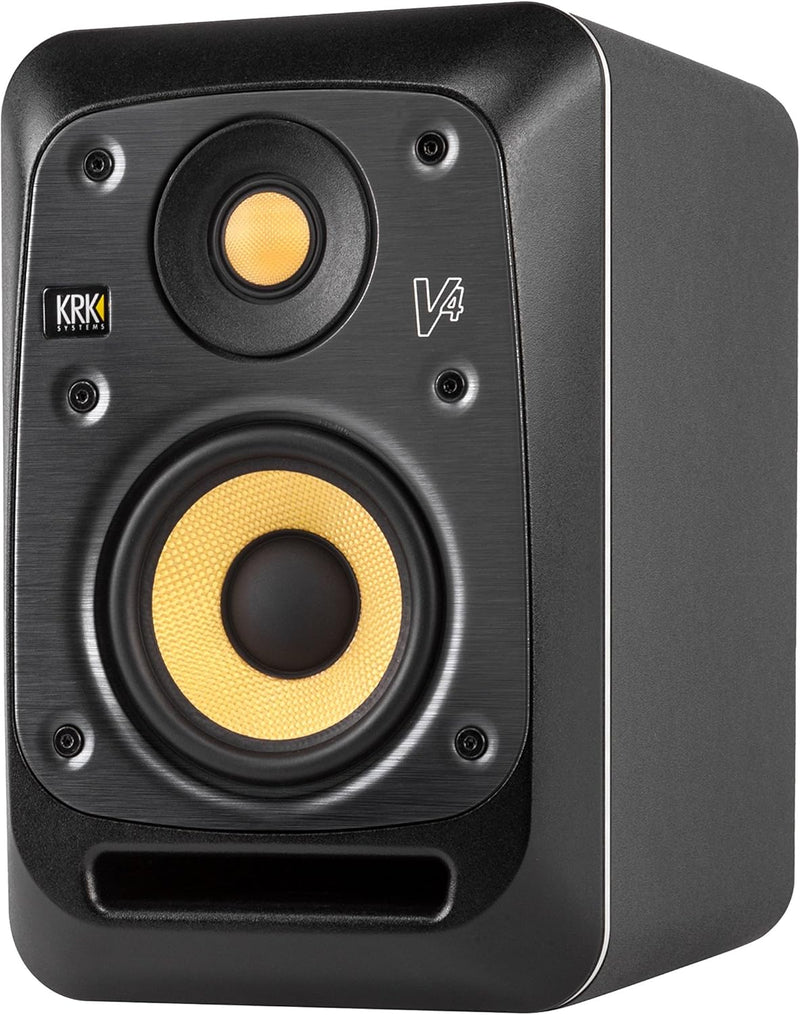 KRK Systems V4 S4 BLACK Monitor Audio Pro Studio 4" 2vie 85w picco, Nero