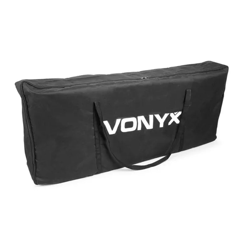 Vonyx DB3 Pro Postazione professionale per Dj con borsa per il trasporto, Nero
