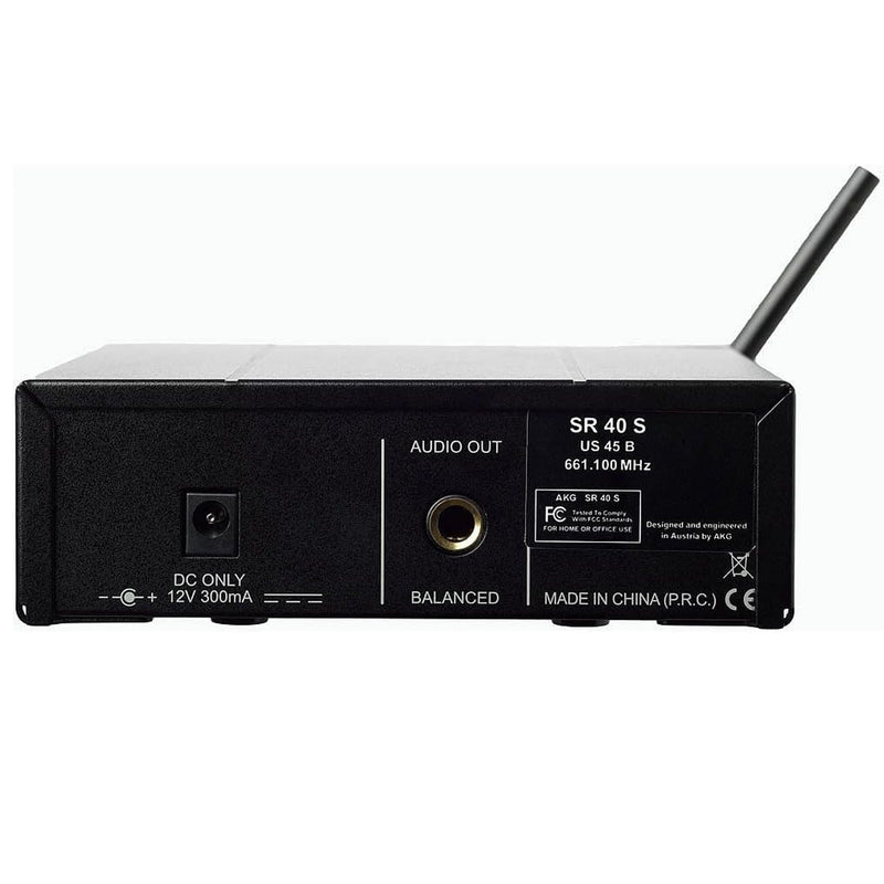 B-STOCK GARANTITO AKG WMS40 Mini Inst Single Set ISM1 (863.100MHz) Sist.x strum.