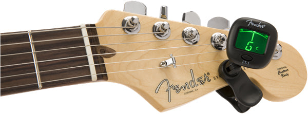 Fender FT-1 Pro Clip-On Tuner Black Accordatore multifunzione sensore vibrazione