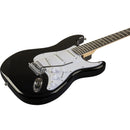 Eko EG-11 Pack Black Kit Chitarra Elettrica Borsa Accord. Muta Amp15W Tracol.