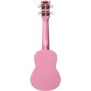 Eko Primo Ukulele Pink Ukulele Soprano + accordatore corde ricambio e custodia