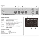 Eko B-BA35 Amplificatore combo per Chitarra, da 35w RMS e con cono da 10", Nero - GlobalNet Shop