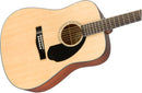 Fender CD-60S Dreadnought, Walnut Fingerboard, Natural Chitarra Acustica