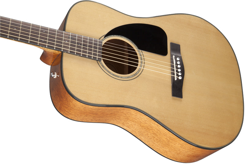 Fender CD-60 Dreadnought V3 Chitarra acustica spalla mancante a 20T, Natural