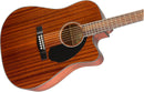 Fender CD-60SCE Dreadnought All-Mahogany Chitarra Elettroacustica 6 Corde