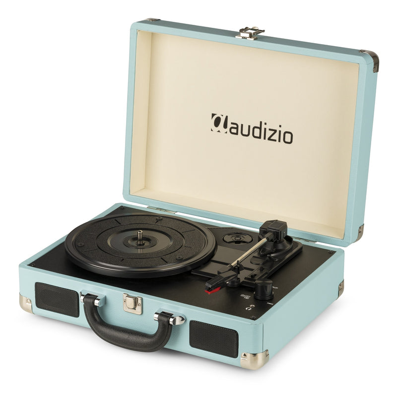 Audizio RP114BL (102.040) Giradischi valigetta altoparlanti 10W RMS e USB, Blue
