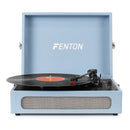 Fenton RP118E (102.054) Giradischi con Altoparlanti da 10W RMS e bluetooth, Blue