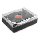 Fenton RP162LED (102.123) Giradischi con bluetooth legno-tessuto LED RGBW, Nero