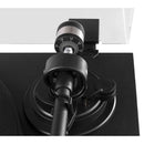 Audizio RP340 (102.180) Giradischi legno cinghia avvio/arresto ultrarapido, Nero