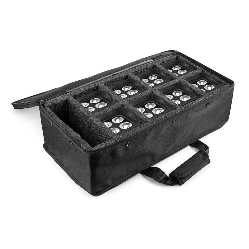 Beamz AC-420 Soft Case Borsa morbida imbottita per trasporto 8 uplights BBP44
