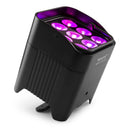 Beamz BBP59 Battery Uplight Par IP65 9Led 12W RGBWA-UV batteria telec. IR e DMX