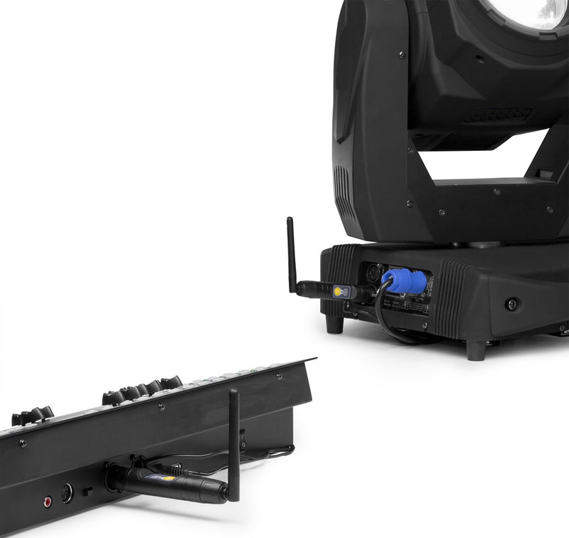 Beamz BBP Eazylink Wireless DMX Trasmett./Ricevitore DMX Wireless controllo luci