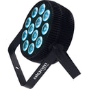Algam Lighting SLIMPAR-1210-QUAD 12LED RGBW 10w con DMX e telecomando infrarossi