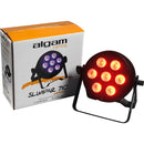 Algam Lighting SLIMPAR-710-HEX a Led7x10W RGBWA+UV 10 watt DMX o telecomando IR
