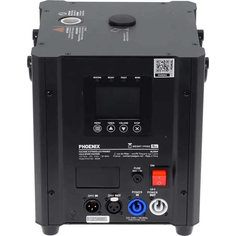 Algam Lighting PHOENIX Fontana Luminosa Fredda 650W EFX spettacolari senza fumo