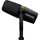 Shure MV7+ Microfono Dinamico Cardioide Pro uscite USB-C e XLR x studio/mobilità