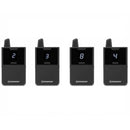 Rondson BE-2040-4BP Sistema microfonico wireless con 4 archetti e 4lavalier nero