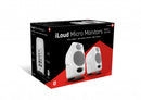 IK Multimedia iLoud MICRO Coppia Monitor Audio Studio 50w RMS woofer 3", Bianco - GlobalNet Shop