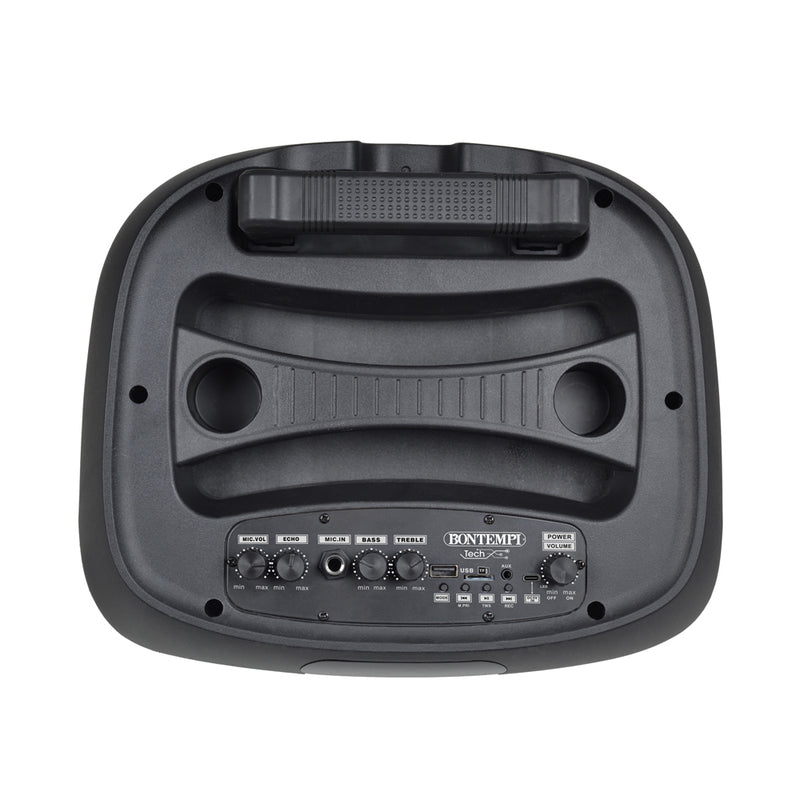 Bontempi 49 1090 Tech Trolley a Batteria Cassa Attiva con 2 Mic palmare wireless