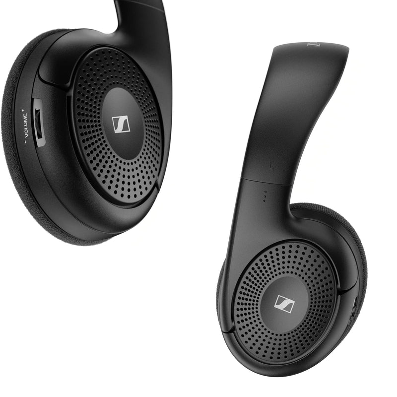 Sennheiser RS 120 II-W Cuffia Tv Wireless +convertitore Digitale Analogico, Nero