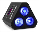 Beamz BBP93 Uplight Par 3x10W Led RGBW 4in1 da 10w con batteria con DMX e IRC