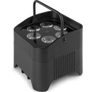Beamz BBP96S Uplight Par Led WDMX IRC 6Led x12w RGBAW-UV batteria e wireless DMX