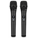 Rondson BE-2040-2MIC-2BP Sistema microfonico wireless 2 palmari 2 archetti nero