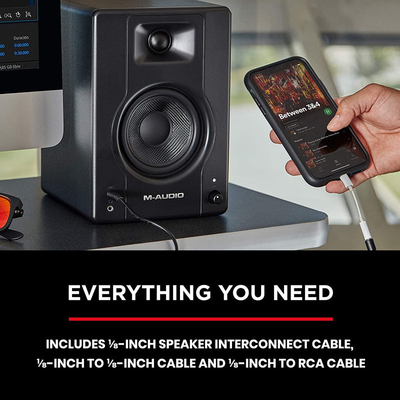 M-Audio BX3 PAIR Monitor professionali audio da Studio da 3.5" 120W